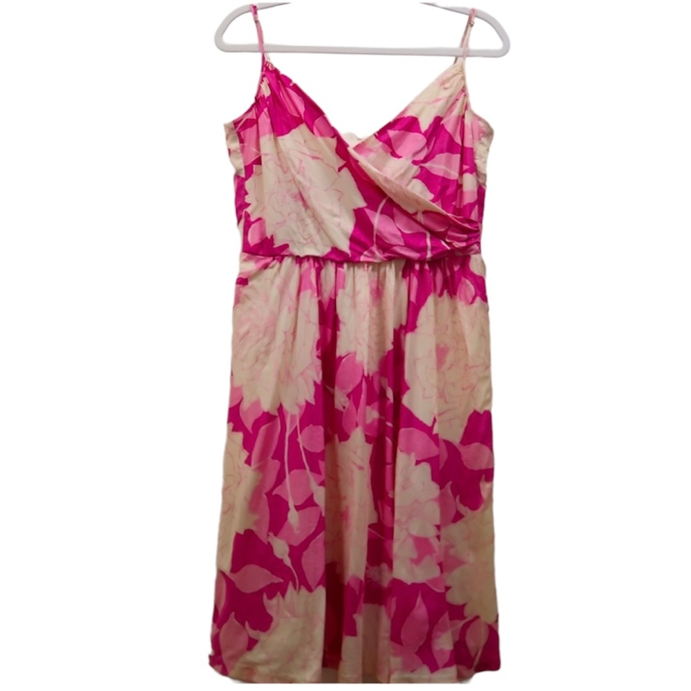 TRINA TURK Silk Floral Dress